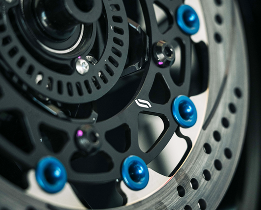 Sunstar Premium Racing Disk - Blue Pins - Yamaha YZF-25/ YZF-R3 2015-2025